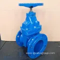 DIN3352 F4 Di Flanged Resilient Seated Gate Valve